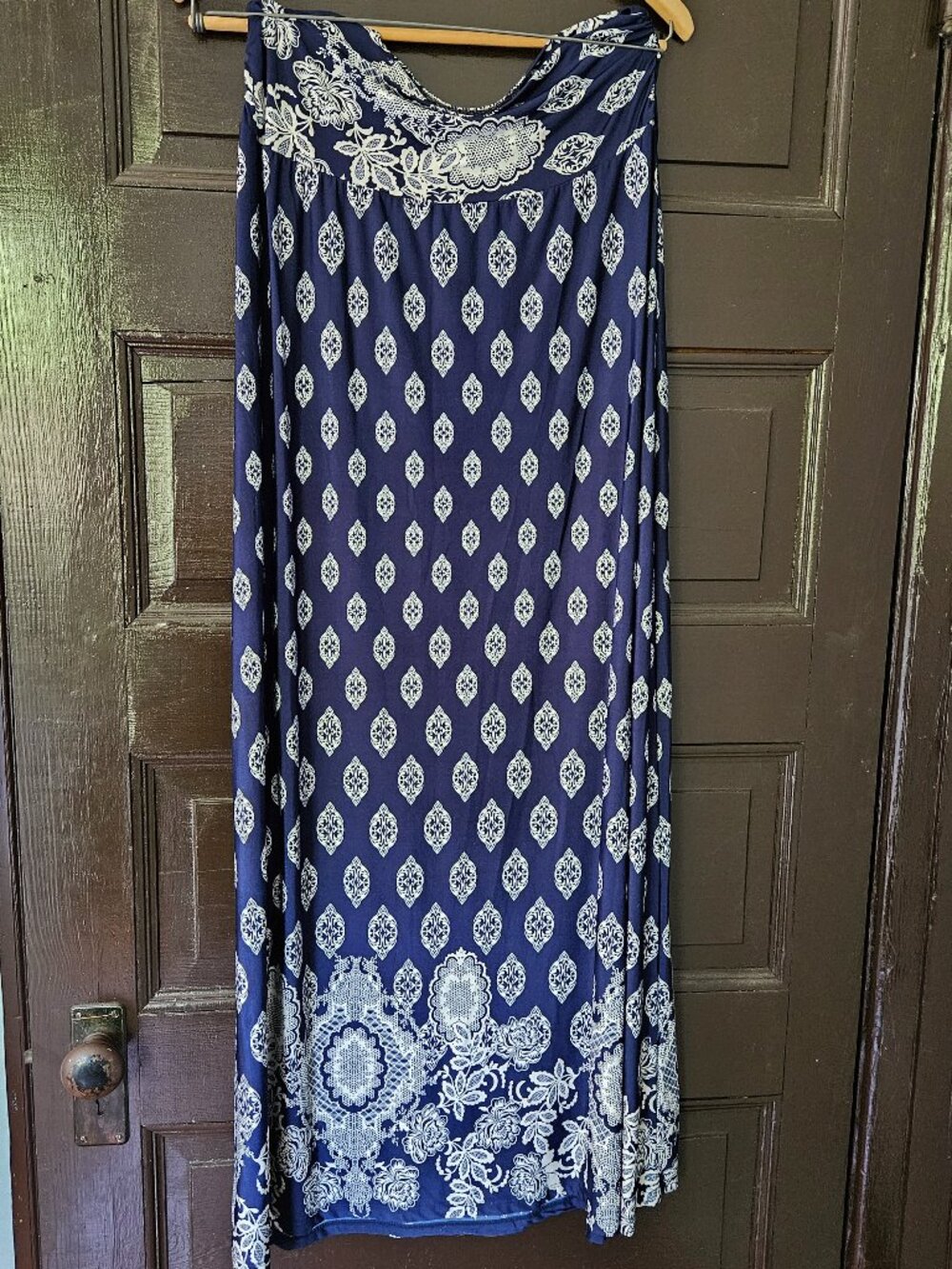 Pretty, Drapey Maxi Skirt